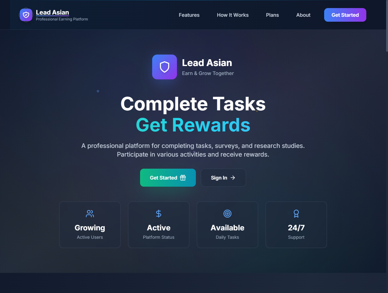 Lead Asian - Website project